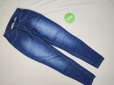 legginsy jeans push up: Leggings, Jeansy damskie, rozmiar S — 2