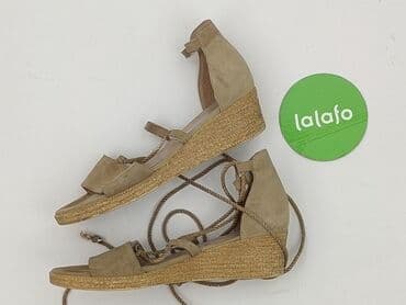 lasocki sandaly biale: Sandały damskie, rozmiar 39 — 4