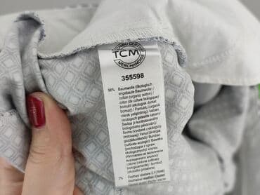 patchworkowe jeansy: Tchibo, Spodnie materiałowe damskie, 3XL — 6