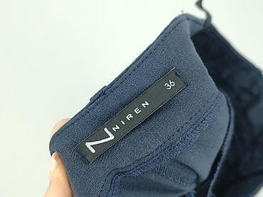 jeans multiblu: Spodnie materiałowe damskie, rozmiar S — 5