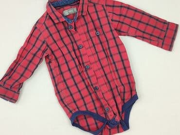 spodnie woskowane kremowe: Body, Cool Club, 6-9 months, 
condition - Perfect — 1
