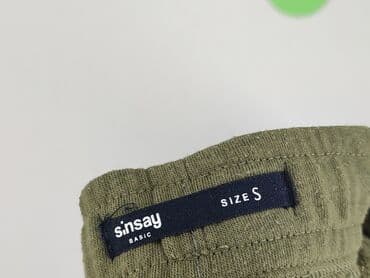 srebrny top sinsay: Spodnie dresowe damskie, S — 4