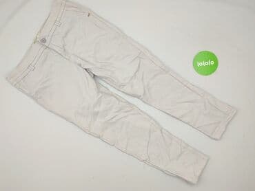 klapki chanel biale: Freesia, Spodnie materiałowe damskie, rozmiar L — 2