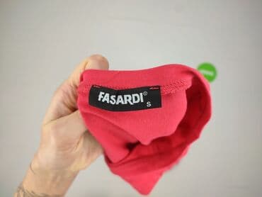 sukienki czerwone dopasowane: Fasardi, Sukienka damska, rozmiar S — 4