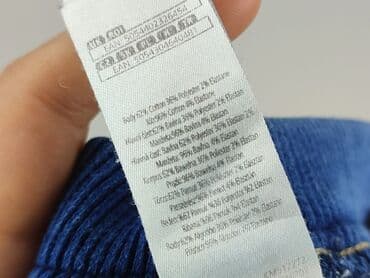 spodnie woskowane bershka: Denim pants, F&F, 12-18 months, condition - Perfect — 5