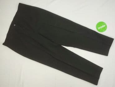 długie spodnie damskie dla wysokich: Spodnie materiałowe damskie, rozmiar 2XL — 2