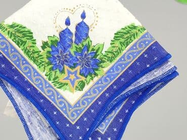 Tekstylia: Serwetka 30 x 30, kolor - Niebieski, stan - Idealny — 5