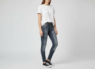 legginsy beżowe push up: Legginsy Sportowe damskie, rozmiar M — 1