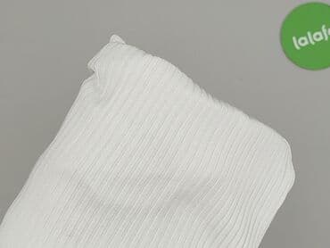 bluzki prążkowane białe: H&M L.O.G.G., Top damski, rozmiar S — 6