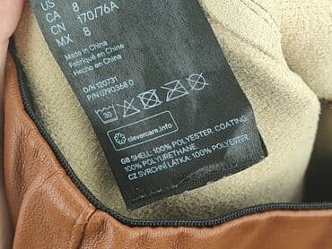 latex legginsy: H&M, Legginsy Ze skóry ekologicznej damskie, rozmiar M — 5