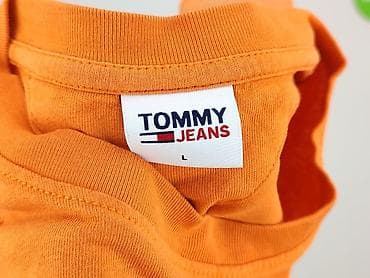 bluzki lemonada: Tommy Jeans, T-shirt damski, rozmiar L — 4