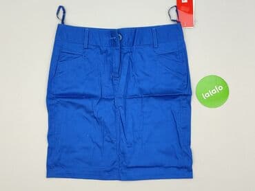 niebieska spódnice plisowane: Spódnica damska, L — 2