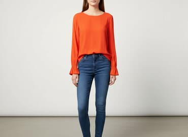 bluzka barbie h m: H&M, Bluzka damska, rozmiar S — 6