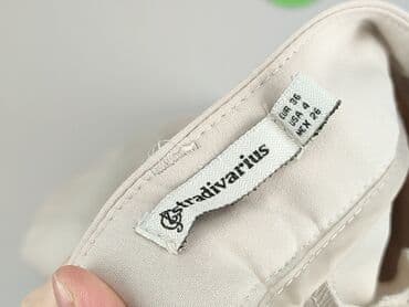 stradivarius skórzane spodnie: Stradivarius, Spodnie materiałowe damskie, rozmiar S — 4