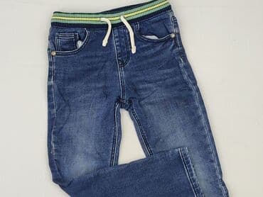 jeans basic: Spodnie jeansowe, Marks & Spencer, 5-6 lat, 110/116, stan - Bardzo dobry — 1
