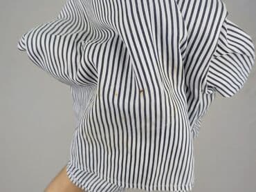 biała bluzka w granatowe paski: Жіноча блуза, розмір L на lalafo.pl — 5 biała bluzka w granatowe paski: Жіноча блуза, розмір L — 5