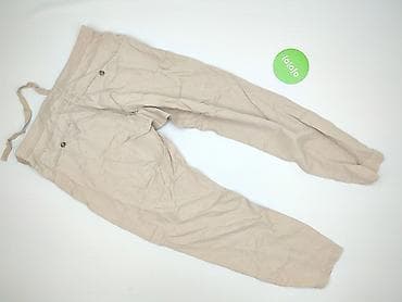 cargo crop: Spodnie materiałowe damskie, rozmiar M — 4