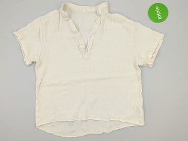 żółte bluzki z krótkim rękawem: Bluzka damska, rozmiar L — 2