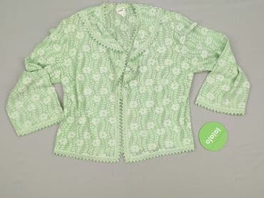 sweter z transparentnymi rękawami: Kardigan damski, rozmiar M — 2