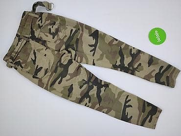 apodnie moro: Bershka, Spodnie materiałowe damskie, rozmiar S — 3