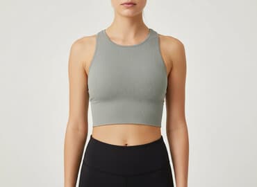 bluzki sportowa damskie długi rękaw: H&M Sport, Top damski, rozmiar M — 8