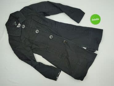 różowa marynarka h m: H&M, Trencz damski, S — 2