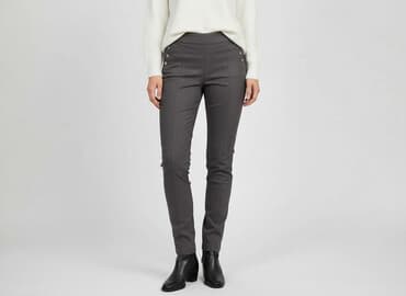 Material trousers for women, size L