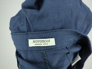 Material trousers for women, size XS — 4