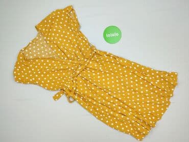 shein zolta sukienka: Sukienka damska, rozmiar S — 2