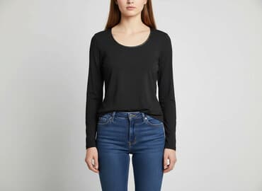 czarne bluzki siateczka: H&M, Bluzka damska, rozmiar XS — 6