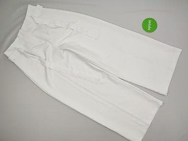 bialy top reserved: Spodnie materiałowe damskie, rozmiar M — 2