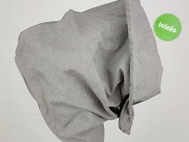 bok do łóżka: Poszewka na poduszkę – jednokolorowa, szara - Klasyczna poszewka — 4