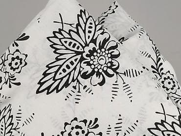 obrus: Komplet pościeli – klasyczny biało‑czarny wzór w kwiaty - Zestaw — 4