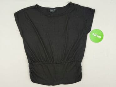 bluzki z gumką na dole plus size: Janina, Top damski, rozmiar M — 2