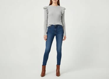 sweter open shoulder: Bik Bok, Sweter damski, S — 7