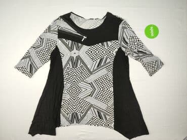 bluzki w geometryczne wzory: Bluzka damska, rozmiar 7XL — 2