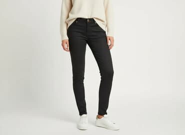 stradivarius spodnie cargo czarne: Stradivarius, Spodnie materiałowe damskie, rozmiar XS — 1