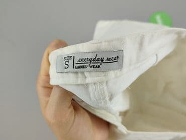 jeansy cropped damskie: Spodnie materiałowe damskie, rozmiar S — 4