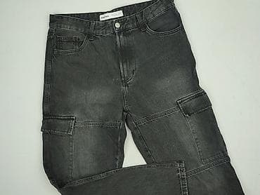 Bershka, Spodnie cargo damskie, rozmiar XL