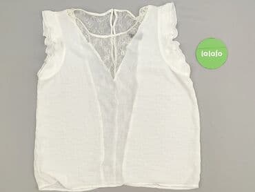 sweter z tiulowymi rękawami: Vero Moda, Bluzka damska, L — 2