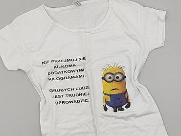 lacoste crop top: Diva, T-shirt damski, rozmiar L — 1