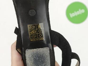 kapcie na ostrogę piętową: Pinko, Sandały damskie, rozmiar 38 — 8