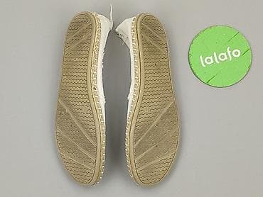 kapcie pikaczu: Białe espadryle damskie slip-on - Typ: espadryle, wsuwane - Kolor — 3