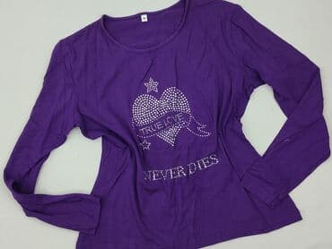 bluzki w paski z serduszkiem: Bluzka damska, rozmiar M — 1