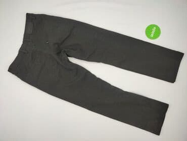 stradivarius woskowane spodnie z wysokim stanem: Spodnie dla mężczyzn, rozmiar S — 3