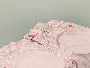 sukienka w pepitkę h: Denim pants, 6-9 months, condition - Good — 5