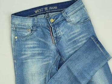jeansy damskie włoskie: Jeansy damskie, rozmiar S — 1