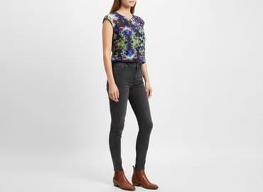 sukienka h m czerwona: H&M, Bluzka damska, rozmiar M — 6