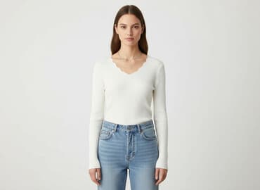 poliamid w swetrze: Miaoni, Bluzka damska, rozmiar S — 7