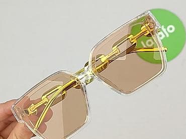 kolczyki h: Okulary, Przeciwsłoneczne, Prostokątne kształt, stan - Idealny — 4